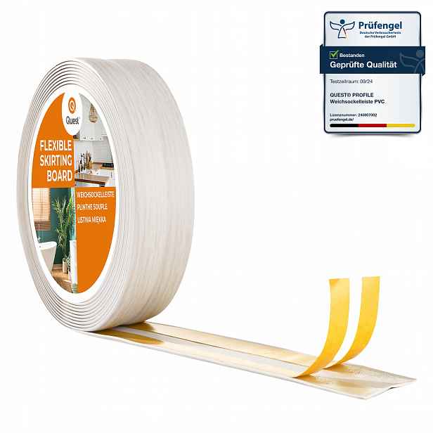 Lišta ukončovací samolepicí bříza Pvc 30x30mm 25m