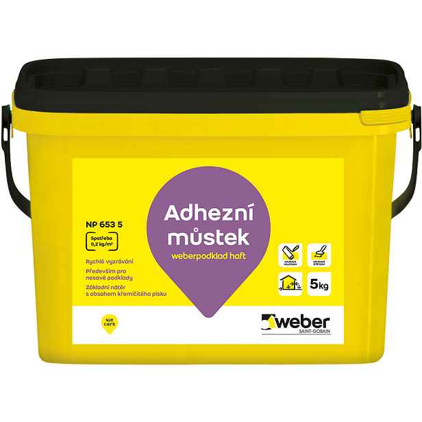 Můstek adhezní weberpodklad haft 5 kg