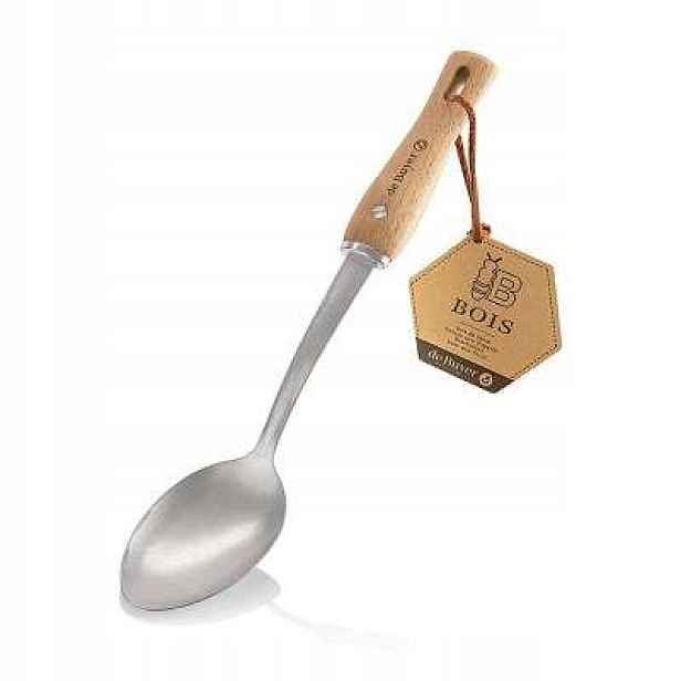 Pěnovačka de Buyer B Bois 36,5cm ocel a bukové dřevo