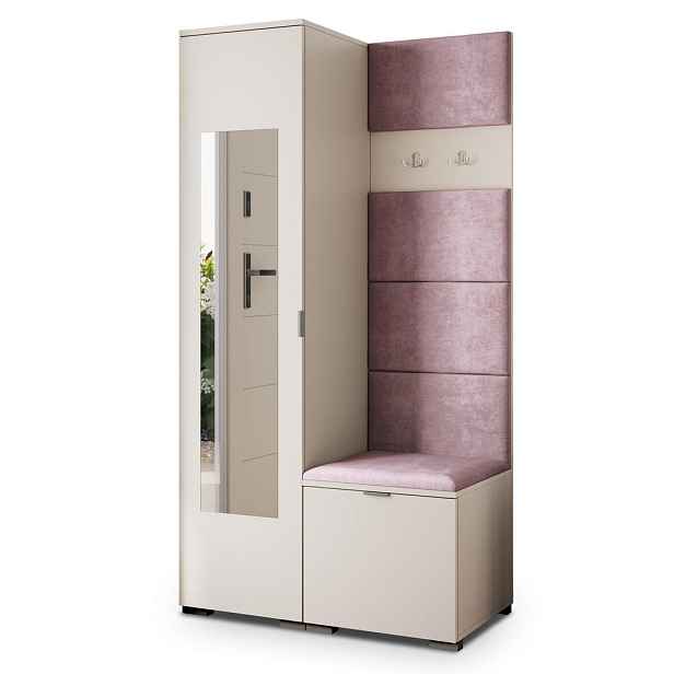 MASSENO MODERNÍ PŘEDSÍŇOVÁ SESTAVA VIRA, 95/181/51 cm, kašmírová