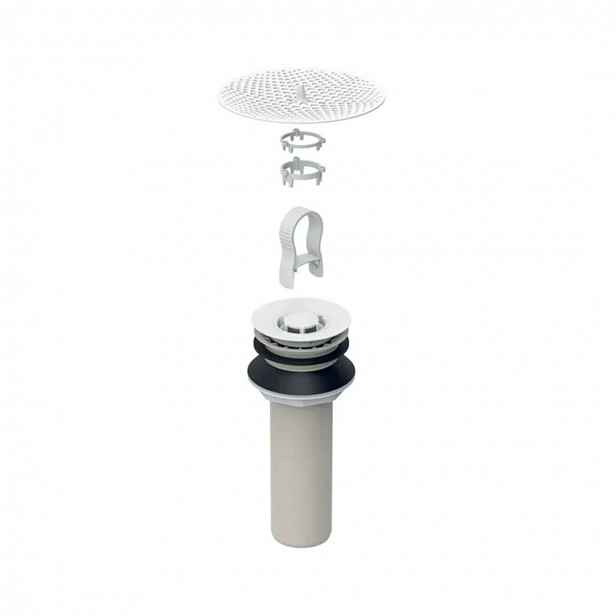 Geberit - Odpadní souprava pro hybridní pisoáry, průměr 50 mm 500.672.00.1