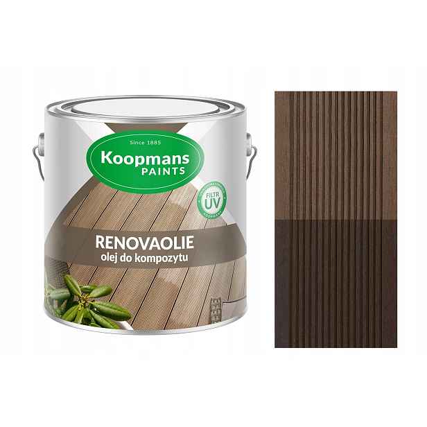 Koopmans Renovaolie Olej Pro Kompozit S Uv Filtrem 2,5 L Bezbarvý Uv