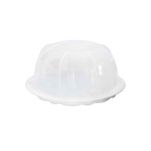 Nordic Ware Podnos s poklopem, Ø 27 cm, bílý 52060