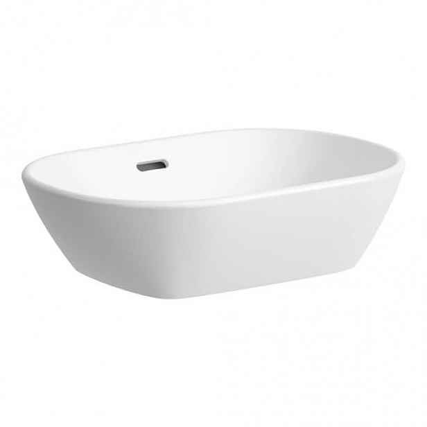 Umyvadlo na desku Laufen Lua 50x35 cm otvor pro baterii, bez přepadu H8120830001121