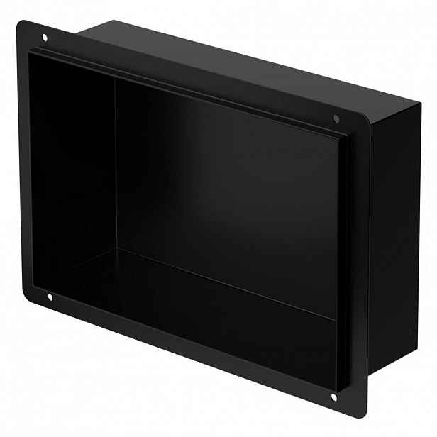 LuxeBath SPRCHOVÝ KOUT černý 20/30 cm bez okraje
