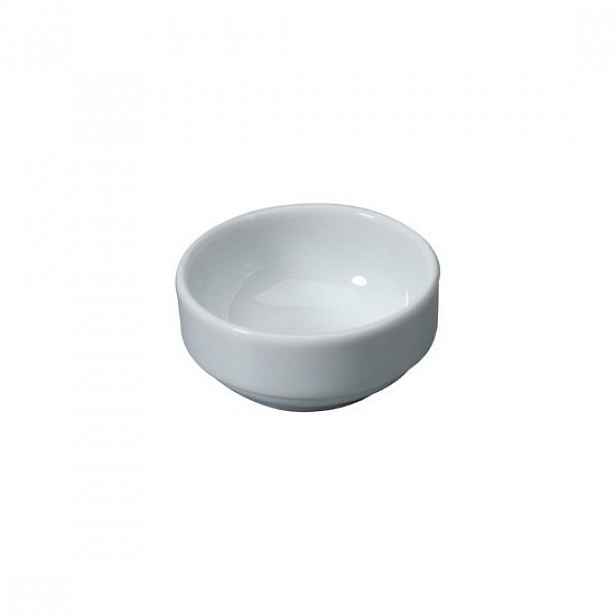 Porcelánová miska, na omáčku, 6 cm, bílá - LAVA