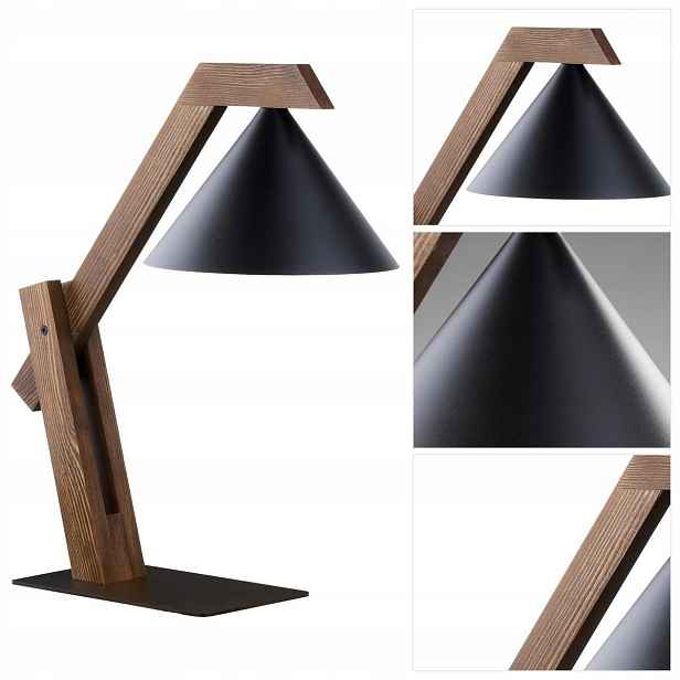 Stolní Deco hnědá nastavitelná vysoká forma v domácí kanceláři Sigma Lighting