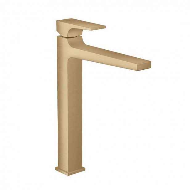 Hansgrohe Metropol - Umyvadlová baterie s výpustí Push-Open, kartáčovaný bronz 32512140