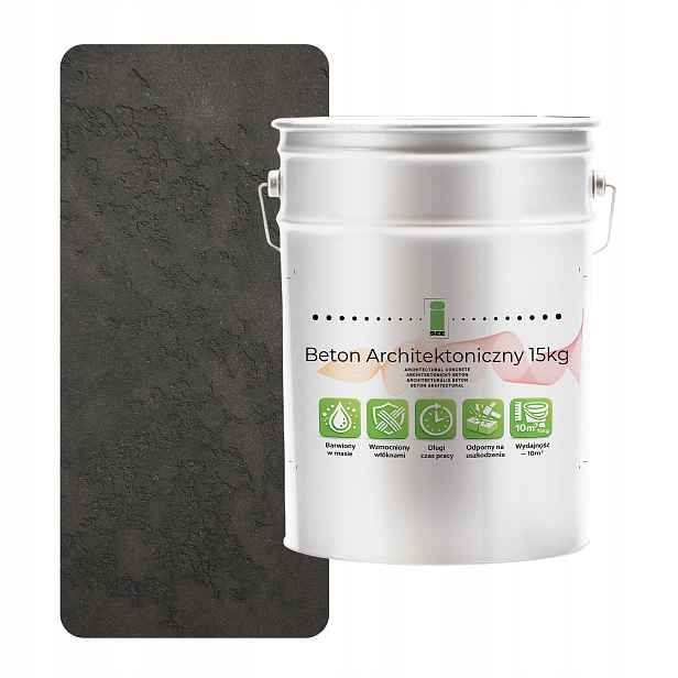 Vnitřní architektonický beton 15 kg Antracit F267 Loftový efekt