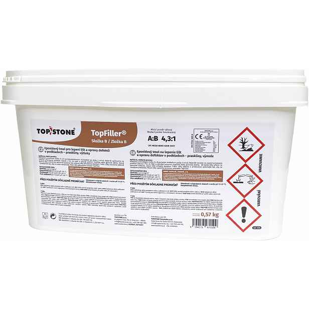 Tmel výplňový TopStone TopFiller 3 kg