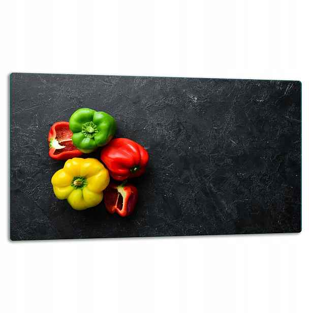 7v1 Skleněná Deska Na Krájení 52x30 Paprika