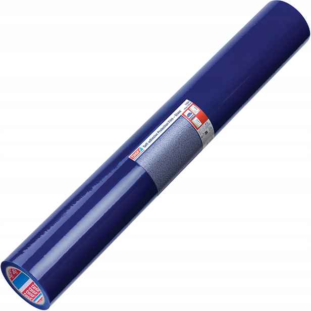 Fólie malířská fólie Samolepicí Tesa na okna 100 m x 750 mm Modrá