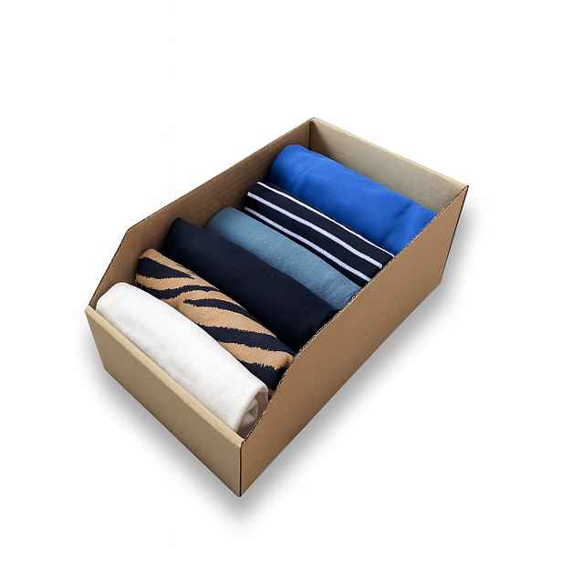 KARTON PAK Úložné boxy na oblečení, organizéry do skříně EKO KARTON 20 x 30 cm