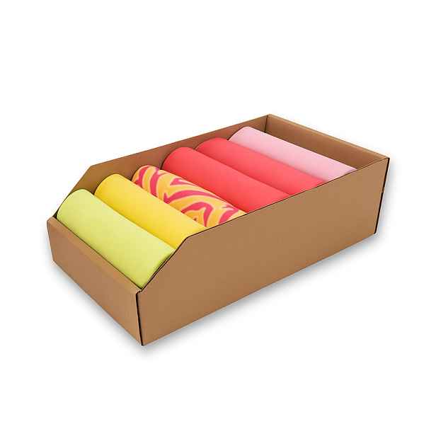KARTON PAK Úložné boxy na oblečení, organizéry do skříně EKO KARTON 15 x 40 cm