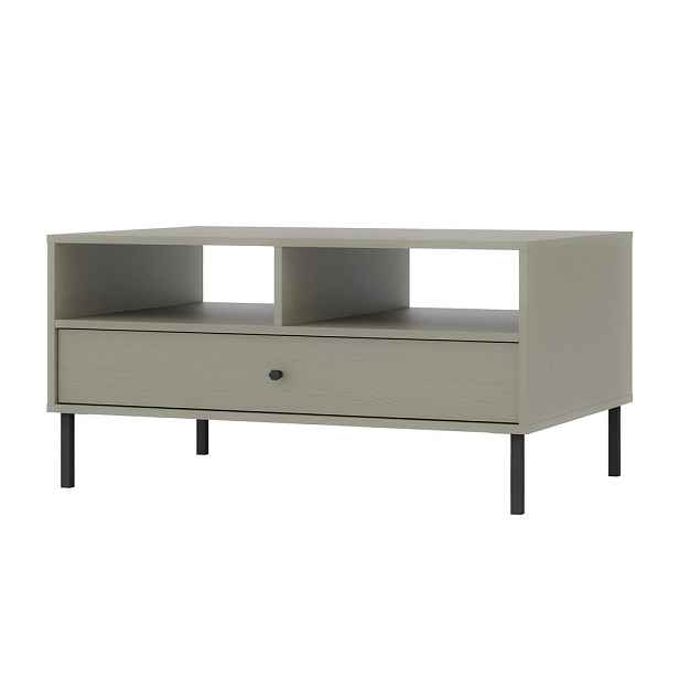 MASSENO KONFERENČNÍ STOLEK TORINO, 100,2/50/65 cm, světle zelený