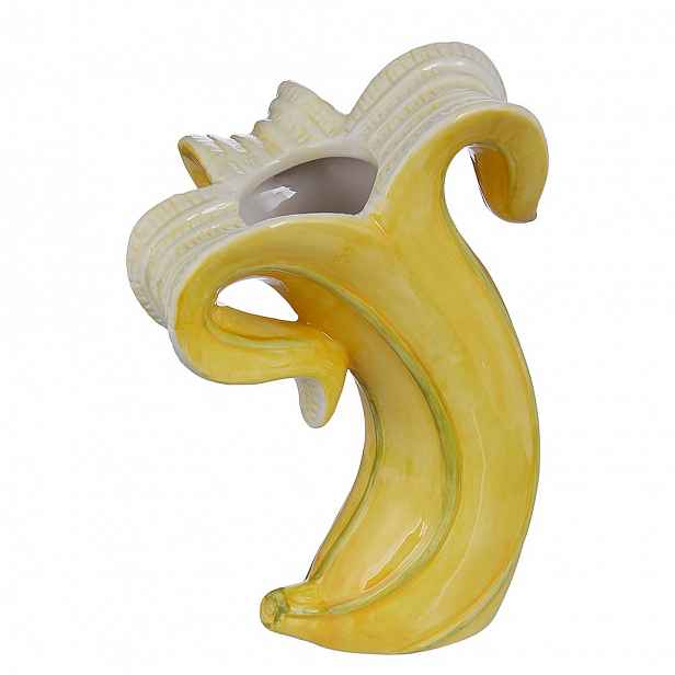 Butlers BANANA Váza 24 cm - žlutá