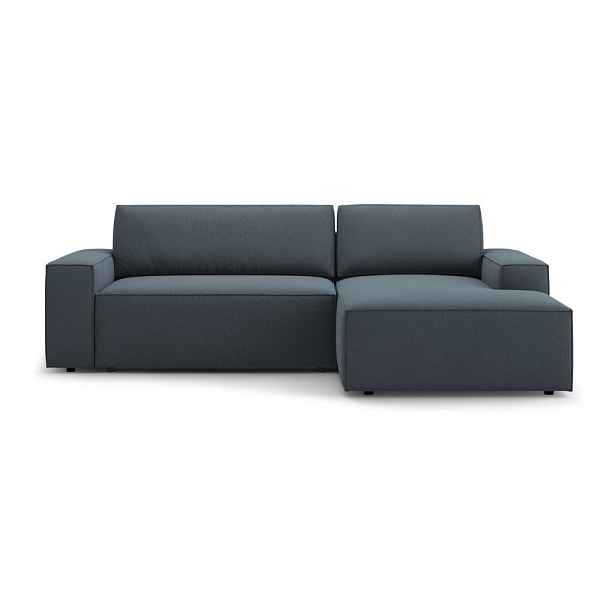 Modrá rozkládací rohová pohovka (pravý roh) Jodie – Micadoni Home