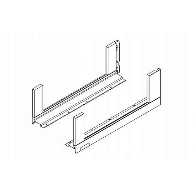 Blum 780C3502S Legrabox Free boční C 350 mm černý