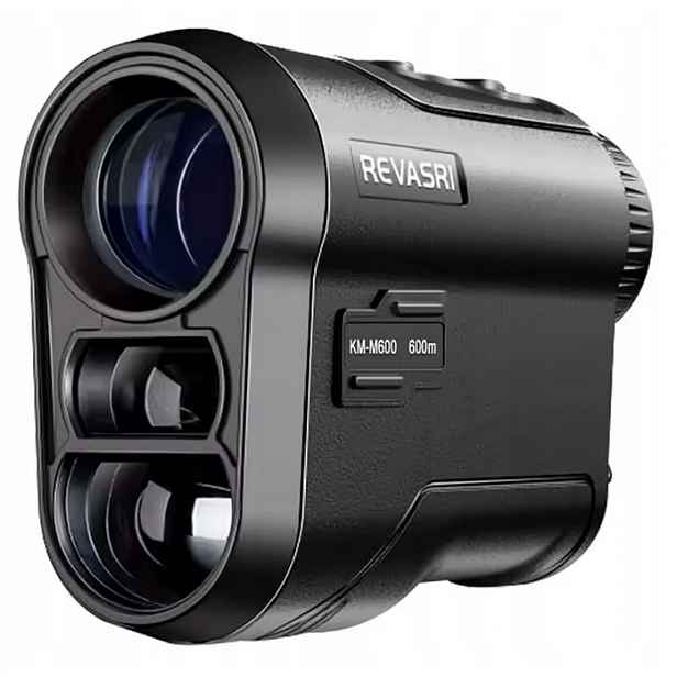 Revasri Laserový dálkoměr 1000M Rangefinder s kompenzací sklonu Usb-c