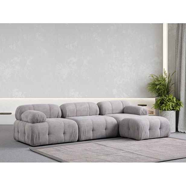 Rohová sedací souprava Petite 3 - Light Grey