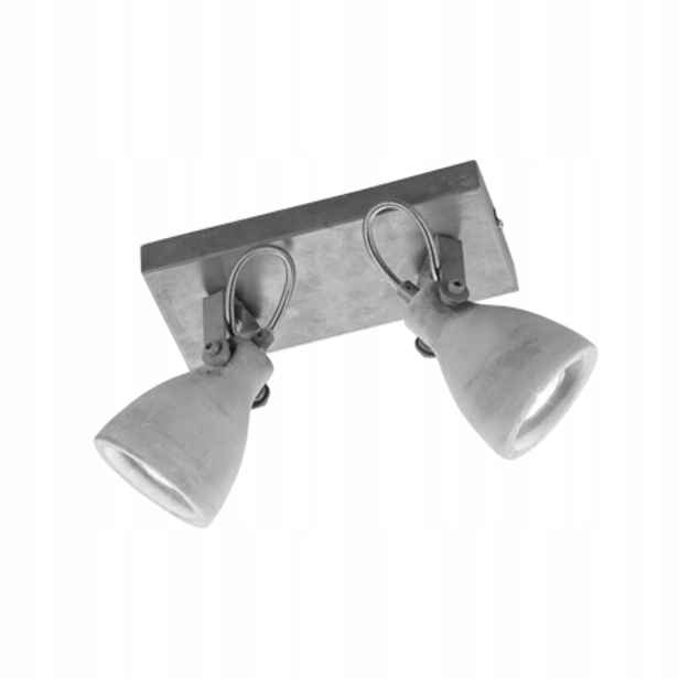 Trio Stropní reflektor Spot Concrete Šedý 2xGU10, 42 W, IP20