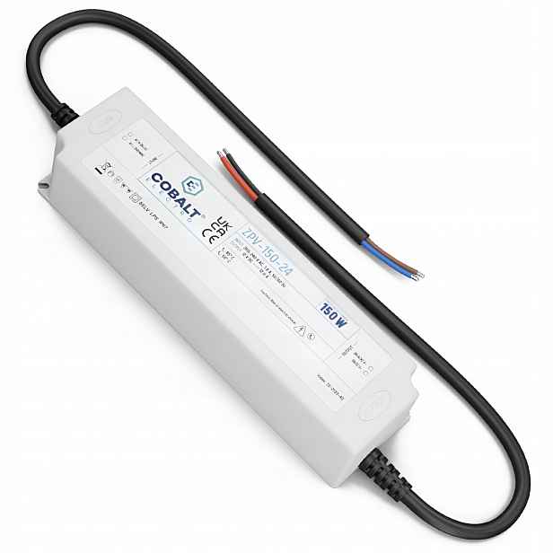 Led zdroj Hermetický Impulsní CobaltElectro 24V 150W IP67 Vodotěsný