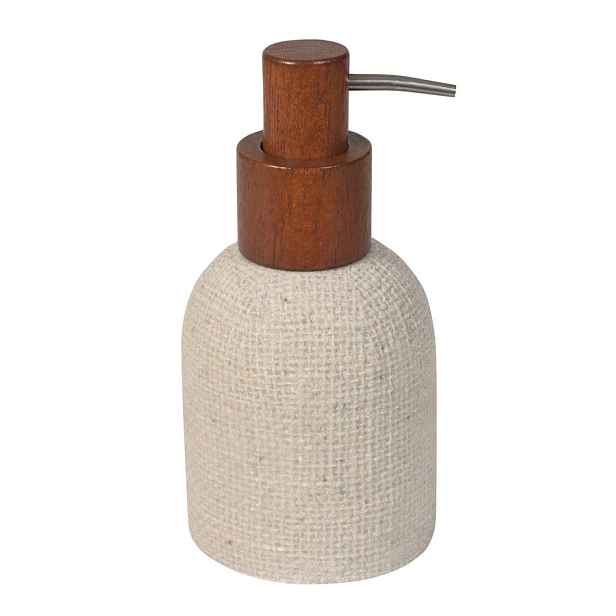 Sapho CRAFT dávkovač mýdla na postavení, acacia/béžová