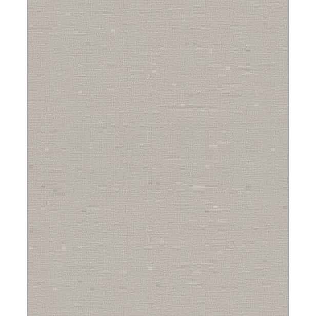 Světle hnědá tapeta imitace plátěné tkaniny 10,05 m x 106,00 cm tapety