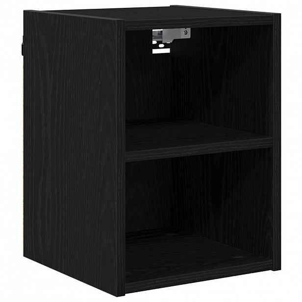 vidaXL Závěsná skříňka Černý dub 30 x 29,5 x 40 cm Kompozitní dřevo