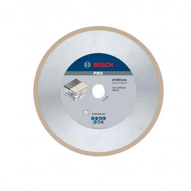 Bosch - Diamantový řezný kotouč na dlaždice a obklady 300x30/25,4 mm 2608602639