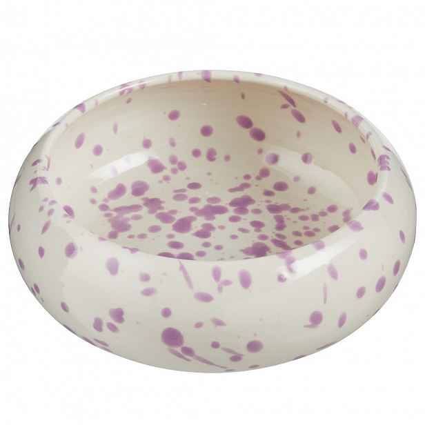 Butlers BOOGY SPLASH Miska 16 cm - fialová