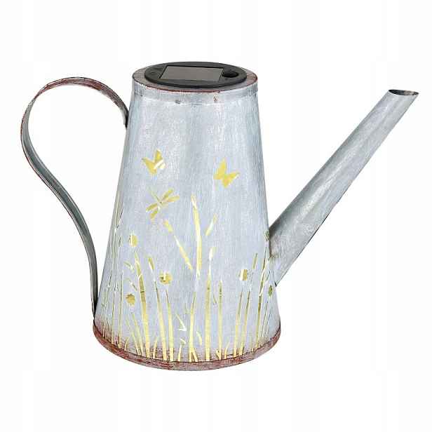 Solární venkovní Led lampa Konev Modrá 19 Cm IP44 Globo Lighting