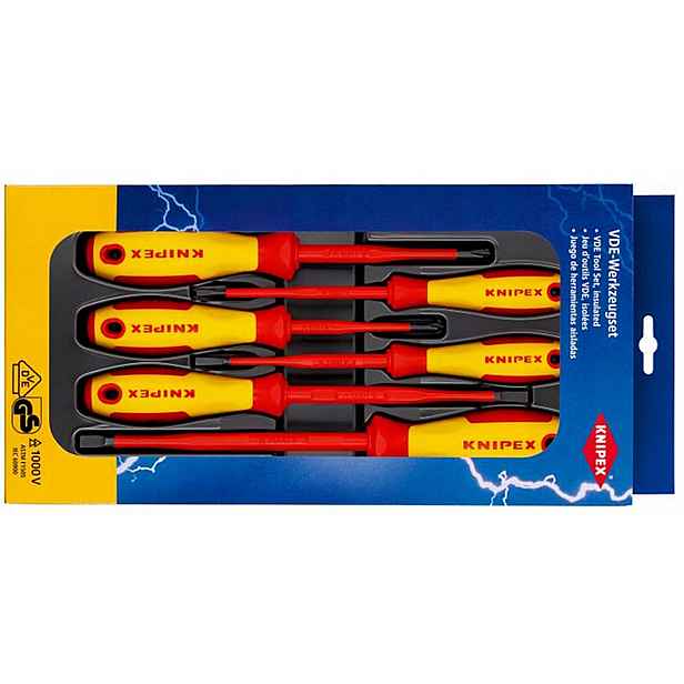 Šroubováky izolované 1000V Sada Komplet 002012V02 Knipex