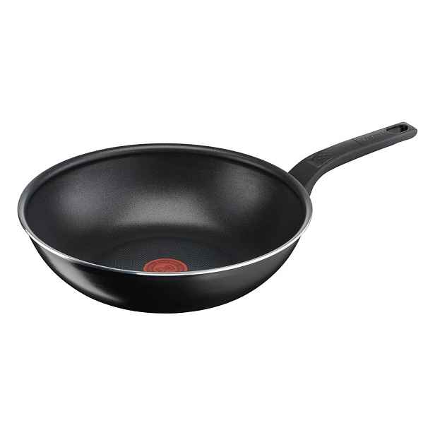 Wok pánev s nepřilnavým povrchem ø 28 cm Simply Clean Red B5671953 – Tefal