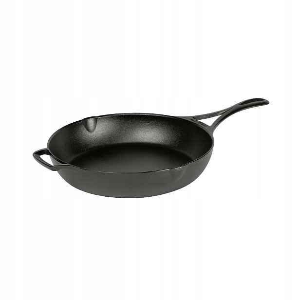 Litinová pánev Lodge Blacklock 26 cm, lehká, vypalovaná z Usa