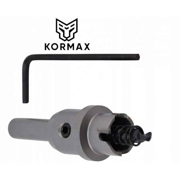 Děrovací Korunkový Vrták na kov 20 mm x 5 mm Tct karbidový jádrový vrták krátký Hd