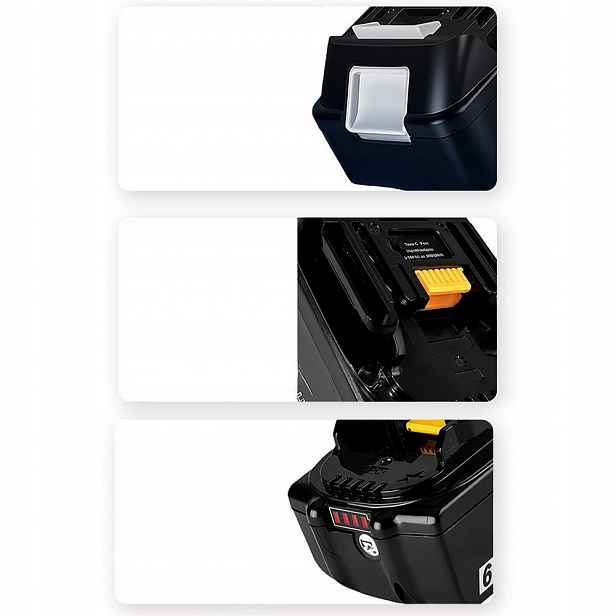 2X 18V Baterie Pro Nářadí Makita BL1850 BL1860B BL1855 BL1840