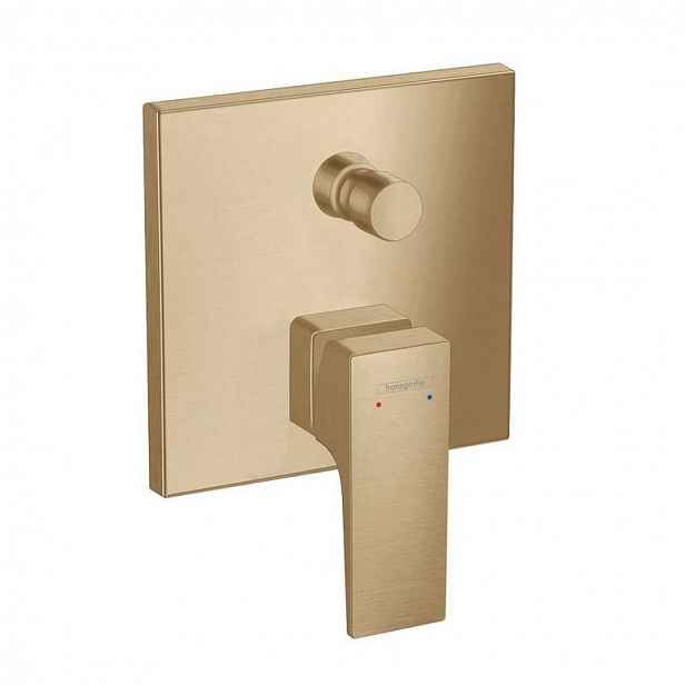 Hansgrohe Metropol - Vanová baterie pod omítku s bezpečnostní kombinací, kartáčovaný bronz 32546140