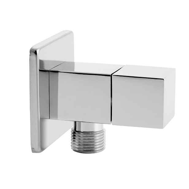 NOVASERVIS CF3013/10 Rohový ventil keramický s krytkou a kovovou pákou 1/2x3/8 (CF3013/10)