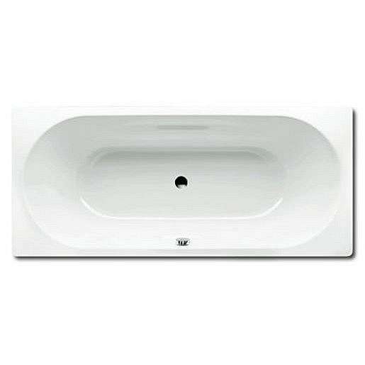 Obdélníková vana Kaldewei Vaio Duo 180x80 cm smaltovaná ocel Perl-effekt,Antislip alpská bílá 233030003001