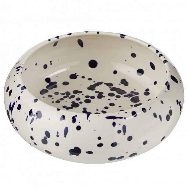 Butlers BOOGY SPLASH Miska 16 cm - tm. modrá