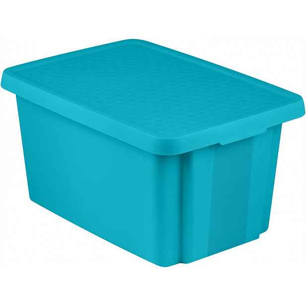 CURVER Úložný box s víkem 45L - modrý R41149