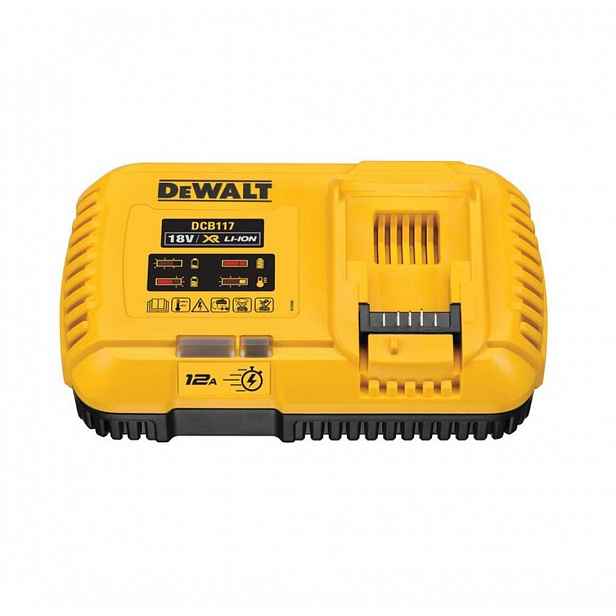 DeWALT - 12A nabíječka, pro akumulátory 18/54 V DCB117