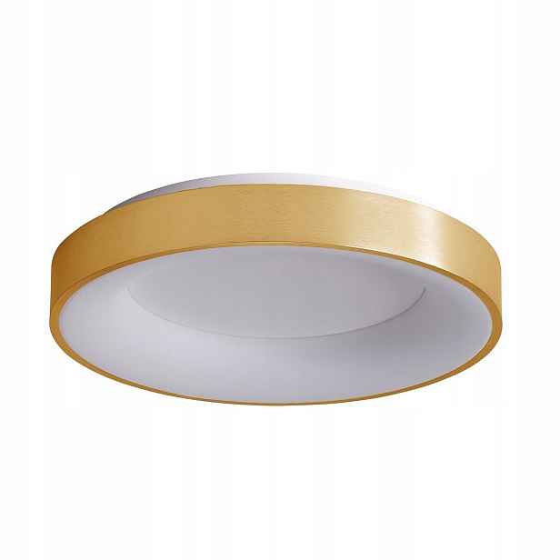 Stropní Svítidlo stropní svítidlo Led Zlatá Kartáčovaná 60 cm Moderní Giulia