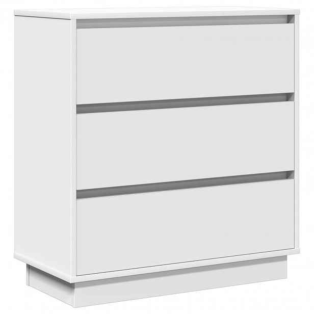 vidaXL Noční skříňka Bílá 71 x 34,5 x 75 cm Kompozitní dřevo