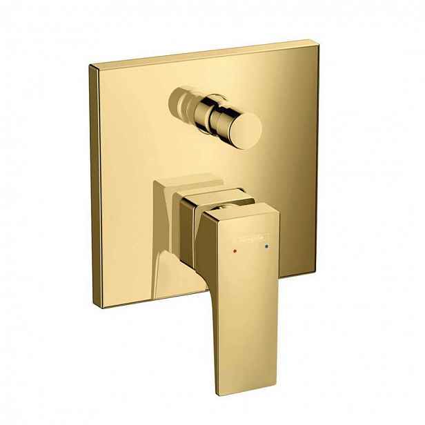 Hansgrohe Metropol - Vanová baterie pod omítku s bezpečnostní kombinací, leštěný vzhled zlata 32546990