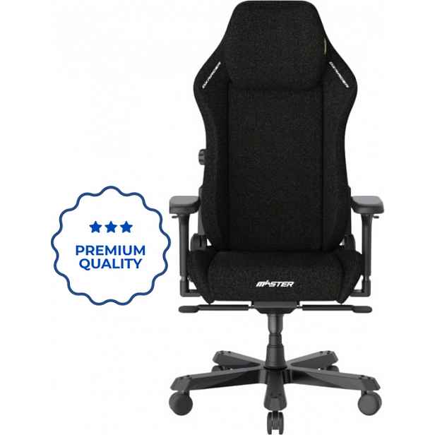 herní židle DXRacer MASTER tmavě šedá, látková