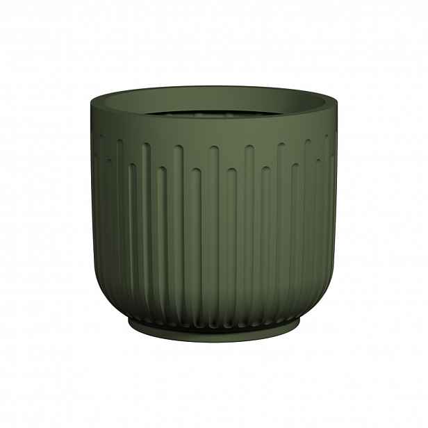 Květináč Arcus, šedozelená, více velkostí - Pottery Pots Velikost: S - ⌀ 40, v. 37 cm