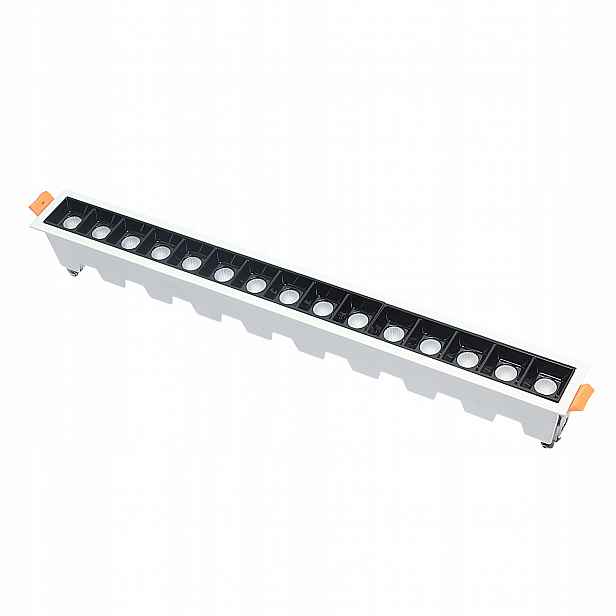 Panelová Led lampa pod omítku 30W Černobílá