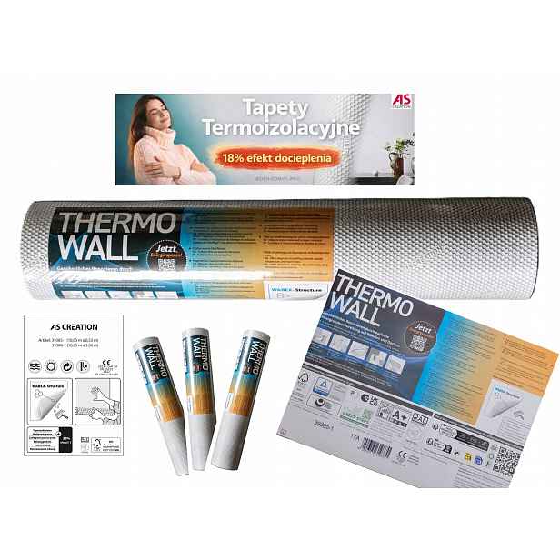 Termoizolační tapeta Thermowall na zeď – otepluje a izoluje